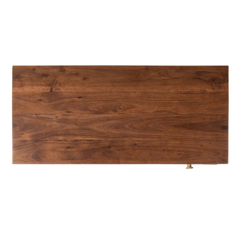 SAFAVIEH Werra 1-Drawer 1-Shelf Hairpin Leg Desk