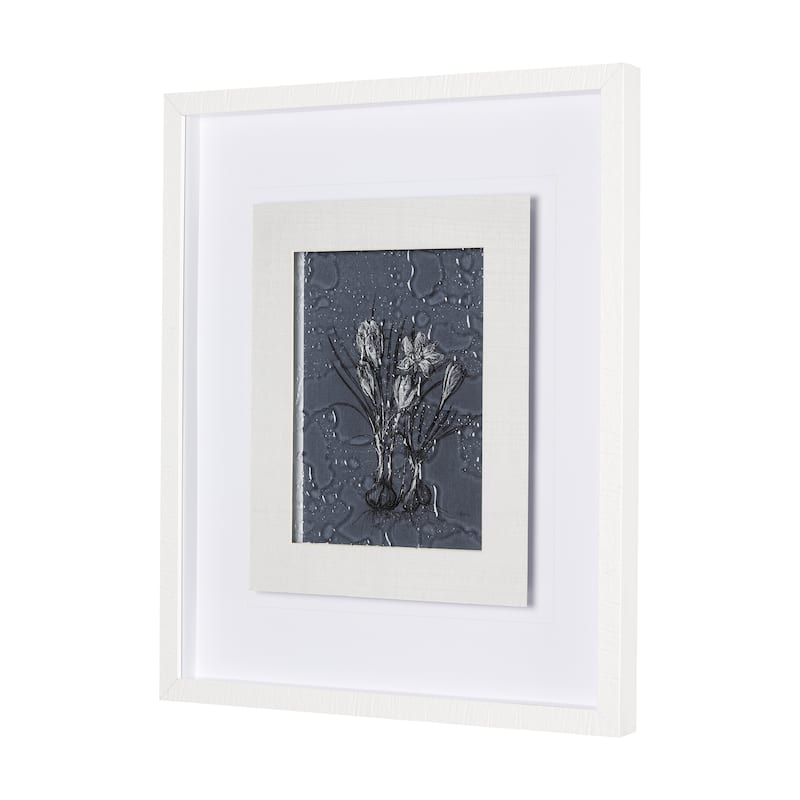 Botanical Sketches V (Blue) Framed Art Print