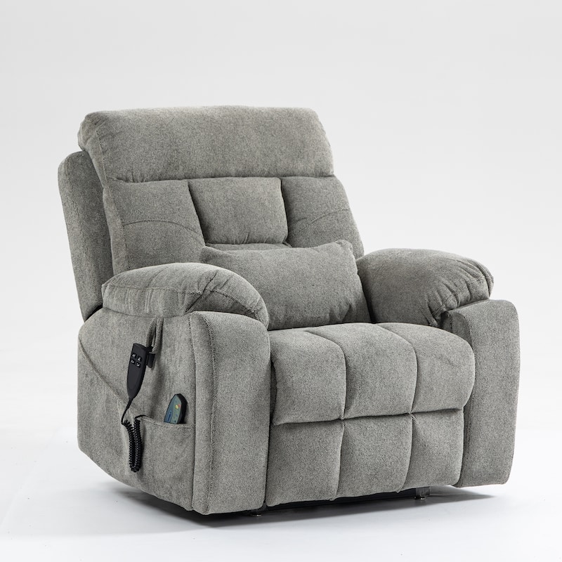 Electric Lift Chair, Electric Sofa Recliner with Heating and Massage