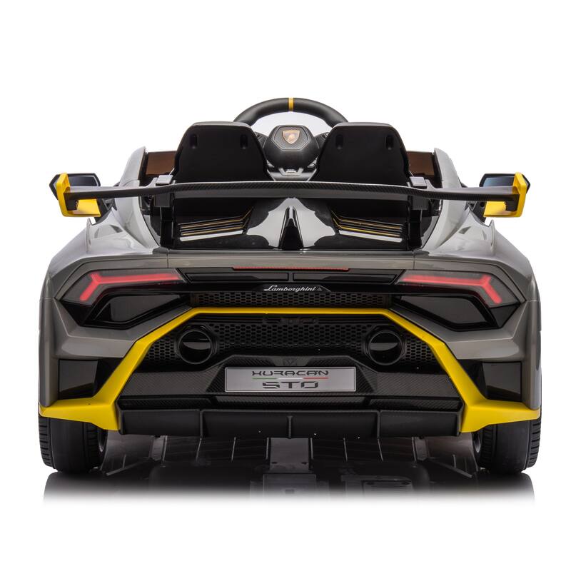 Licensed Lamborghini Ride-On Car for Kids with Bluetooth, Drifting, and LED Lights