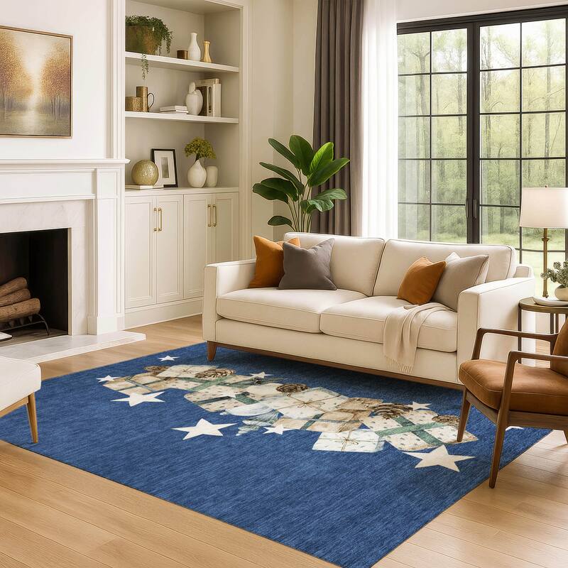 Premium Washable Super Soft Christmas Presents Mayfield Rug