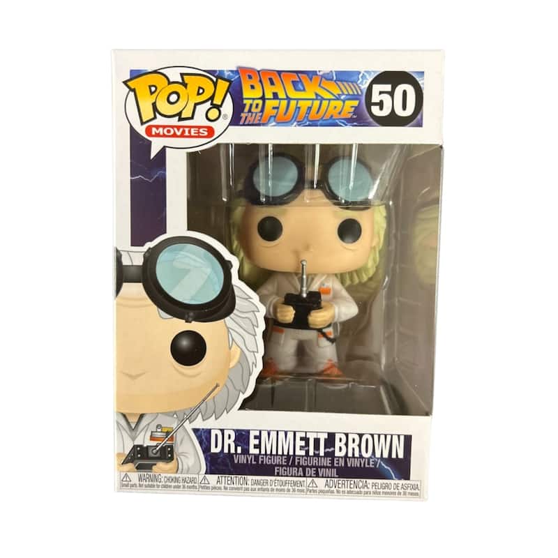 Funko Pop! Back to the Future Dr. Emmett Brown #50