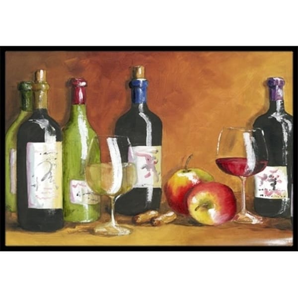 Carolines Treasures TMTR300AMAT Wine by Malenda Trick Indoor or Outdoor Mat 18 x 27