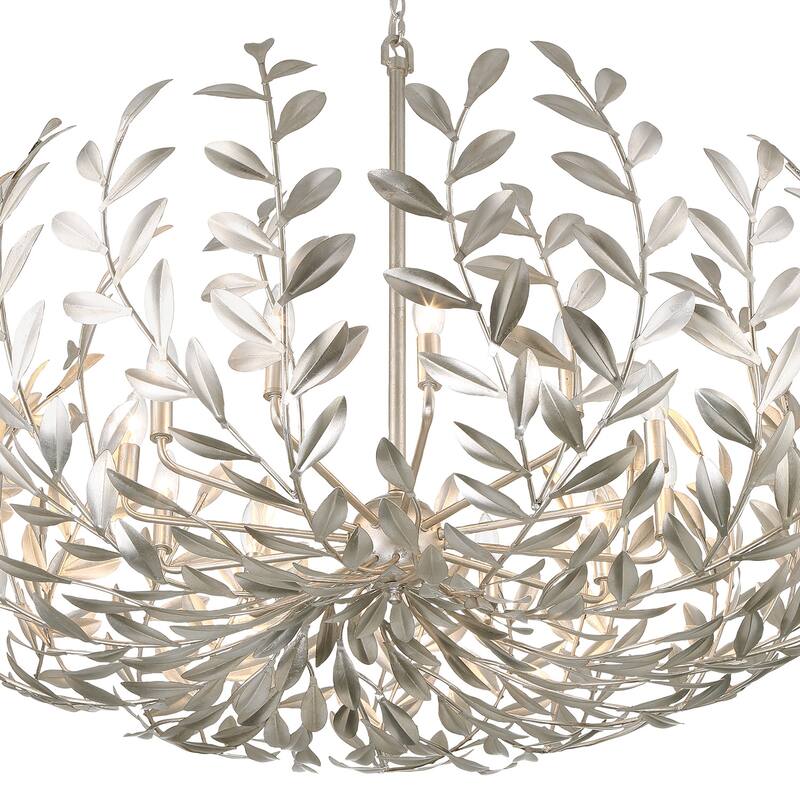 Crystorama Lighting Group 569 Broche 12 Light 42" Wide Chandelier