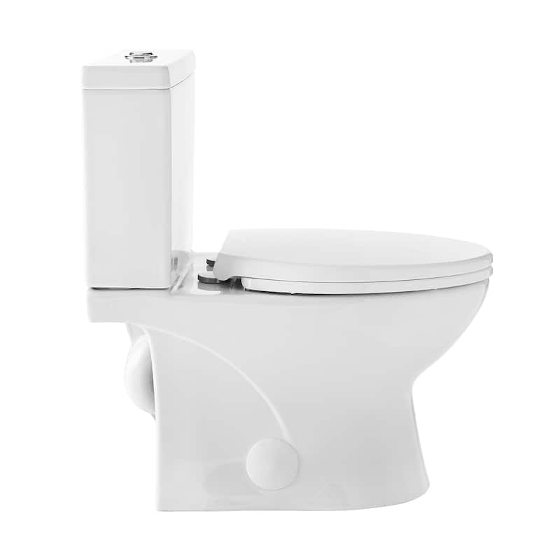 Bleu Two-Piece Elongated Toilet Dual-Flush 1.1/1.6 Gpf - 31" x 19" 32"