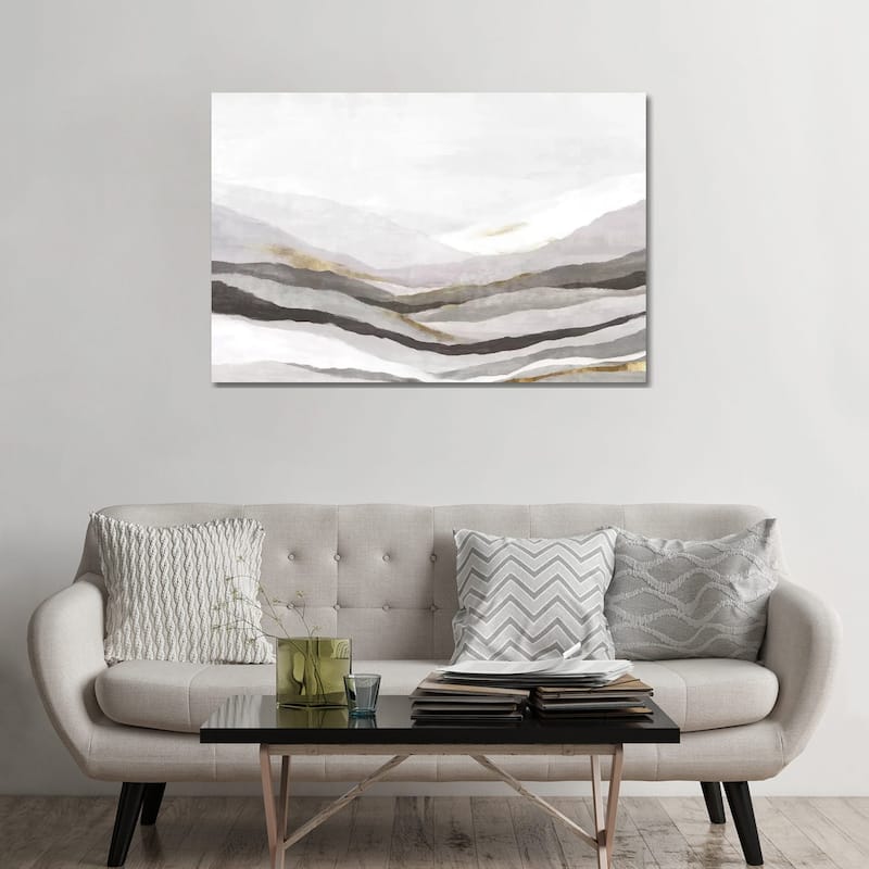 iCanvas "Far Away Land II Neutral Version " by Eva Watts Canvas Print - 32x48x1.5
