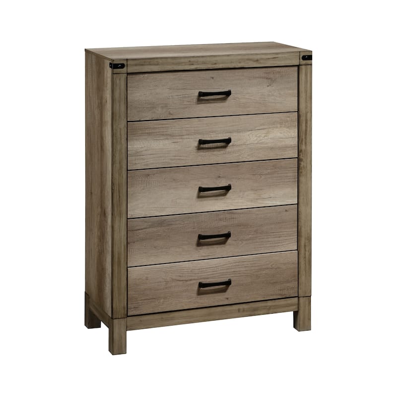 Terrence Melamine Fabric Upholstered Panel Bed
