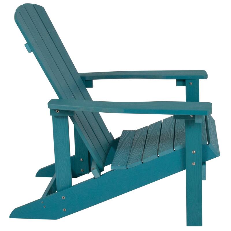 All-weather Poly Resin Wood Outdoor Adirondack Chair (Set of 4)