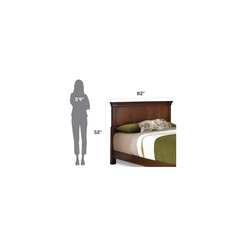 Homestyles Aspen Cherry King Headboard