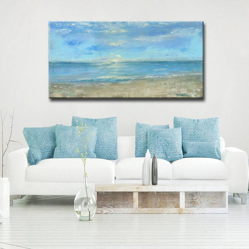 Morning View' Ready2HangArt Canvas by Leslie Owens
