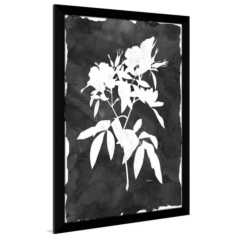 "Black Botanical I" by Carol Robinson Print on Acrylic