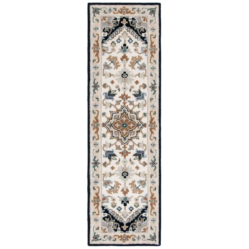 SAFAVIEH Handmade Heritage Asia Traditional Oriental Wool Rug