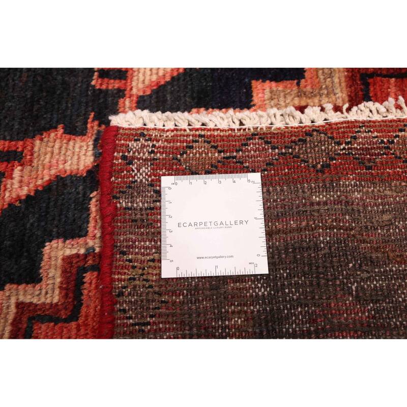 ECARPETGALLERY Hand-knotted Andelz Navy Wool Rug - 5'0 x 8'2