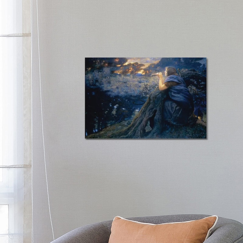 iCanvas "Twilight Fantasies, 1911 " by Edward Robert Hughes Canvas Print - 18x26x1.5