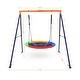 preview thumbnail 5 of 5, Saucer Swing with Stand for Kids