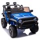 preview thumbnail 84 of 98, Kids Electric Truck with Trailer, 24V Battery, Bluetooth, MP3, Four-Wheel Suspension, for Off-Road Adventures