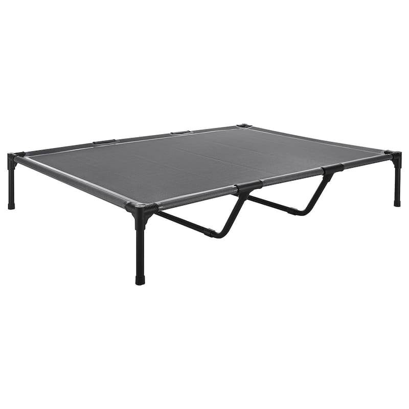 Elevated Dog Bed for Large Dogs Breathable Mesh, Heavy Duty Steel Frame, 132 lbs Capacity - 48 in x 36 x 9 in