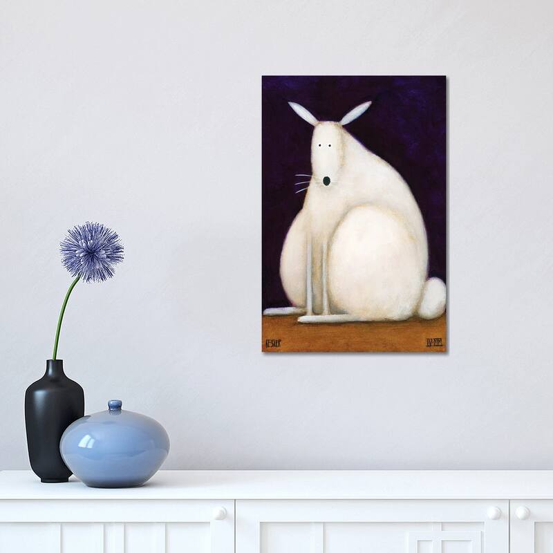 iCanvas "Bunny" by Daniel Patrick Kessler Canvas Print - 18x12x1.5