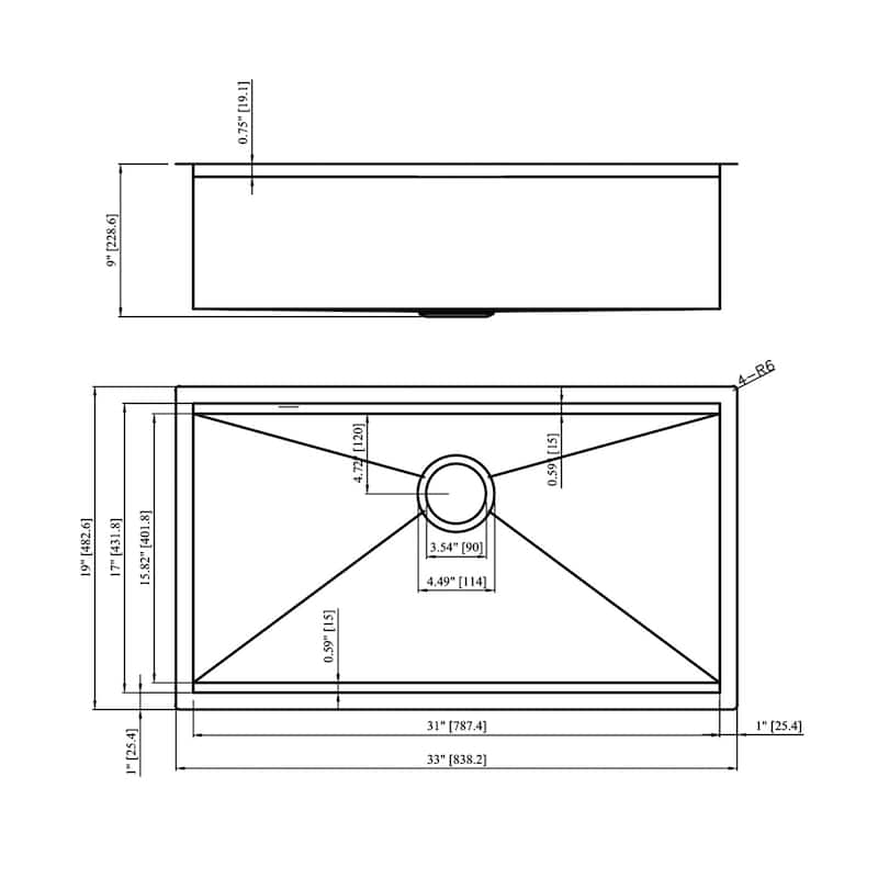 Stainless Steel Undermount Single Bowl Kitchen Sink