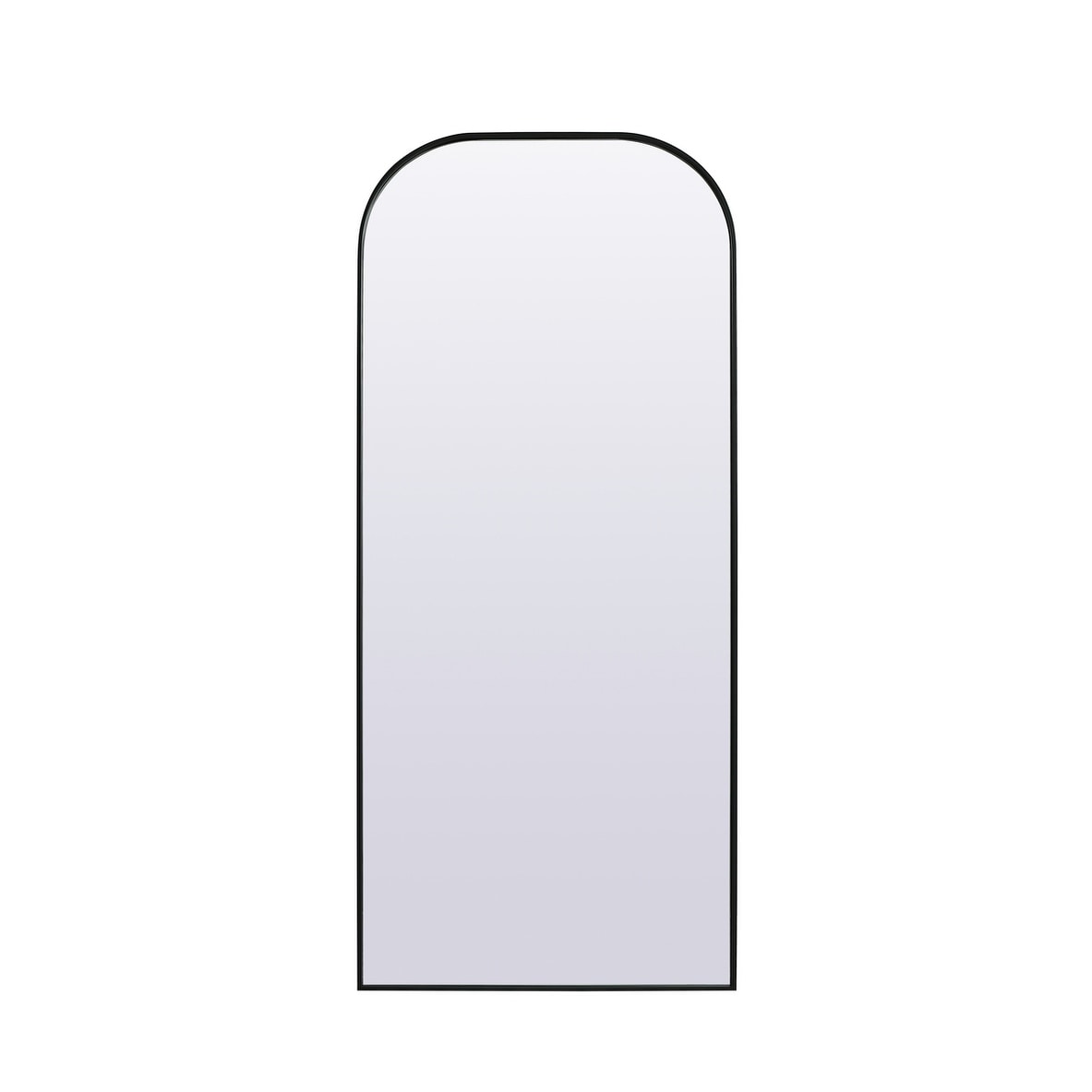 Indigo Home Metal Frame Arch Full Length Mirror 32x76 Inch