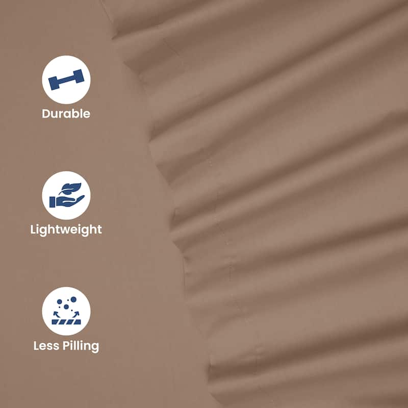 Martex 225 TC - Soft Breathable Durable Deep Pocket - Bed Sheet Set
