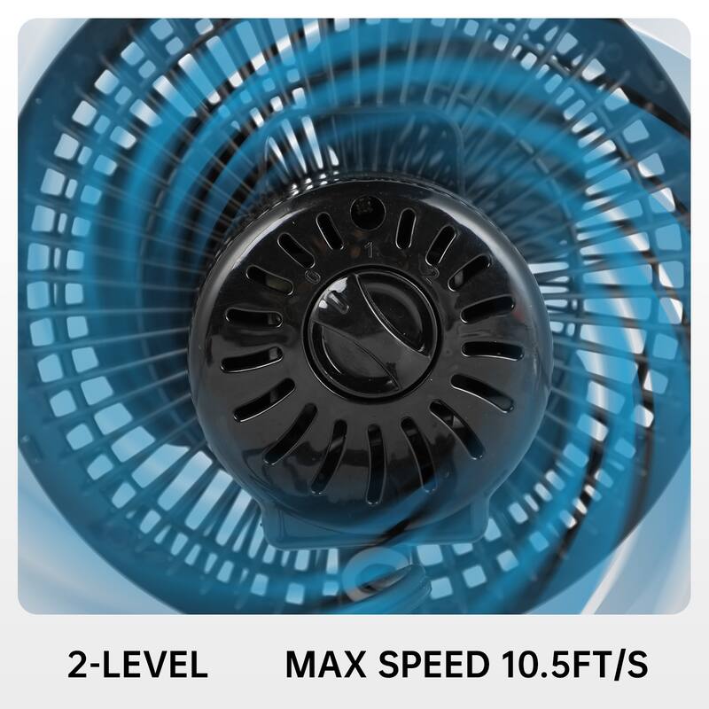 6Inch Grow Tent Poles Clip Fan, Monkey Fan, Manually Adjustable 90