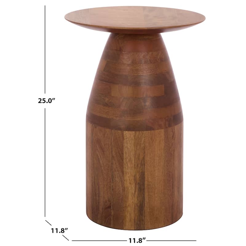 SAFAVIEH Home Karu Accent Table - 14"W x 14"D x 20"H