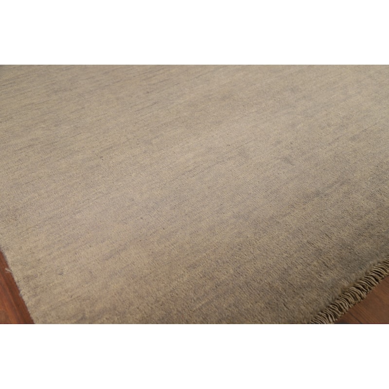 Modern Gabbeh Oriental Foyer Rug Handmade Acent Wool Carpet - 3'3"x 4'10"