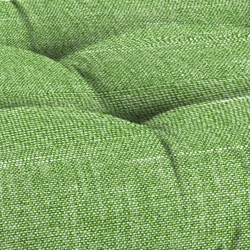 44" x 18" Contoured Outdoor Wicker Bench Cushion - 18'' L x 44'' W x 4'' H