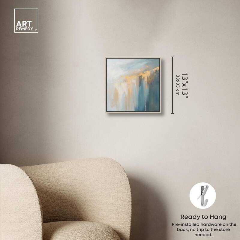Golden Tears I Canvas by Art Remedy