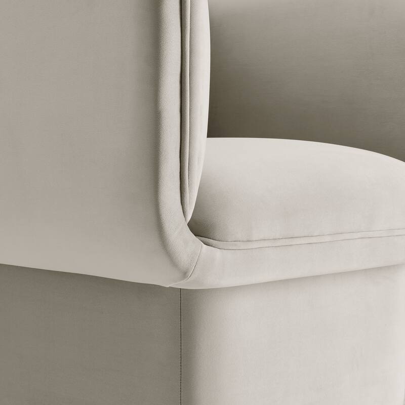 Tate Performance Velvet Accent Chair