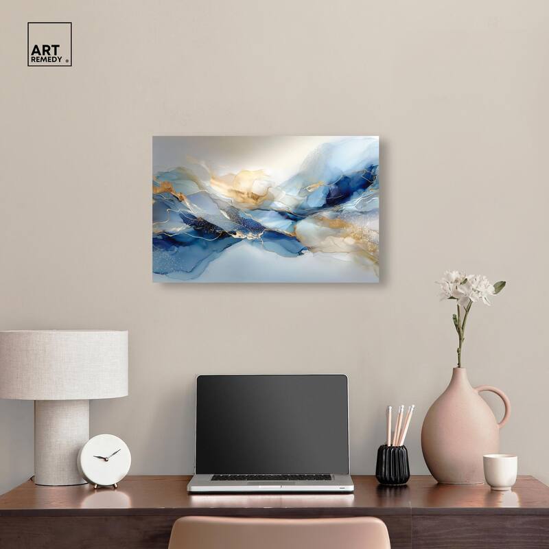 Postmodern Flow I Canvas by Art Remedy, Gallery Wrapped