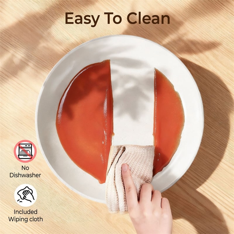 22 Pcs Nonstick Pots And Pans Set Cast Aluminum Cookware Set With Detachable Handles