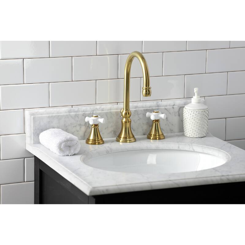 Kingston Brass Governor 8 in. Widespread Bathroom Faucet