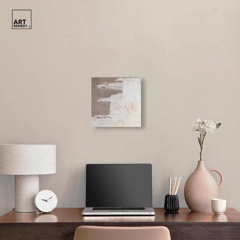 Art of Greige II Canvas by Art Remedy, Gallery Wrapped