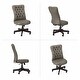 preview thumbnail 6 of 55, Salinas High Back Tufted Office Chair by Bush Furniture