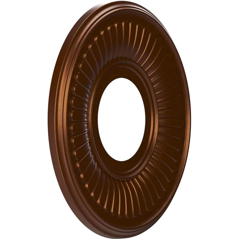 3 1/2" Inside Diameter - Berkshire Thermoformed PVC Ceiling Medallion