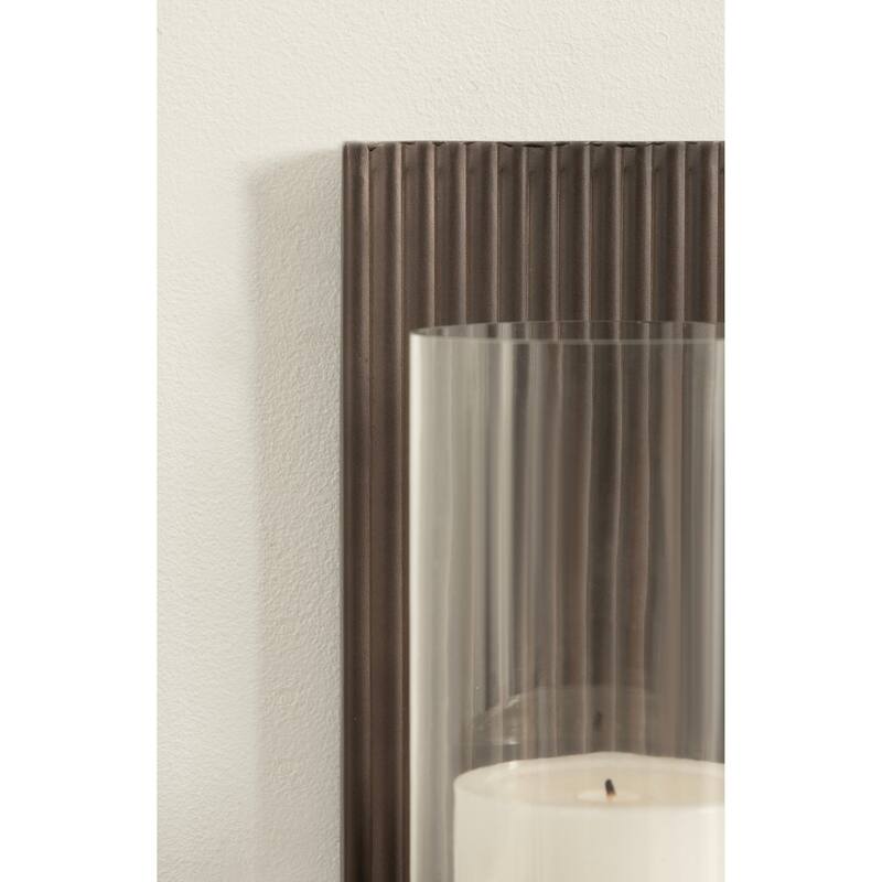 Kate and Laurel Rooks Metal Wall Sconce