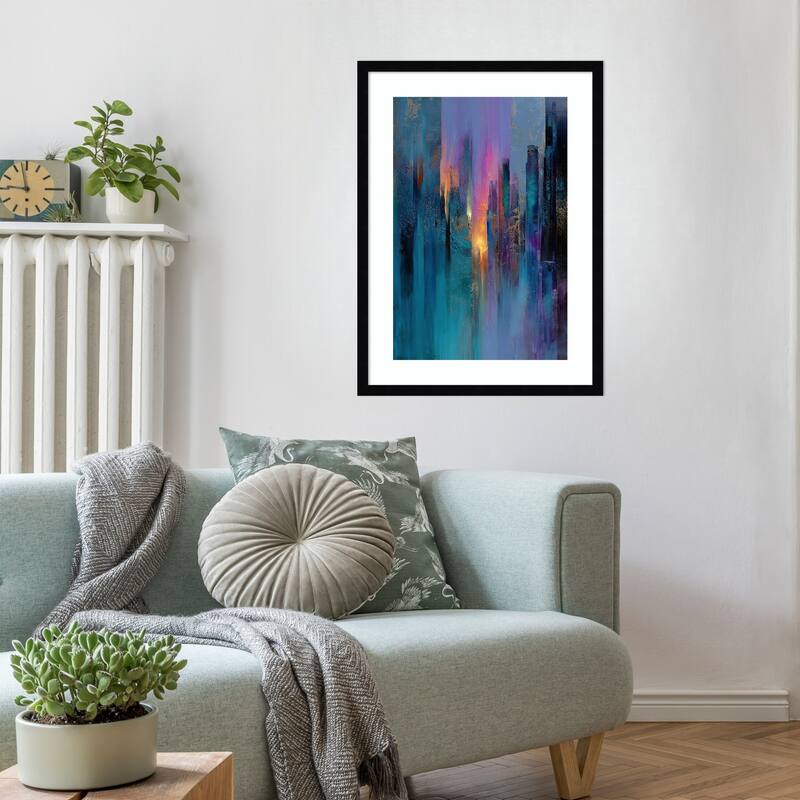 Old Books Stack Textured Covers Vintage Library Volumes by Tradelink inhouse artist Wood Framed Wall Art Print