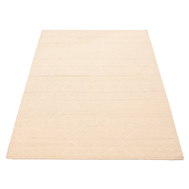 Marrakech Cream Kilim 5'2" x 8'0" - 5'2 x 8'0