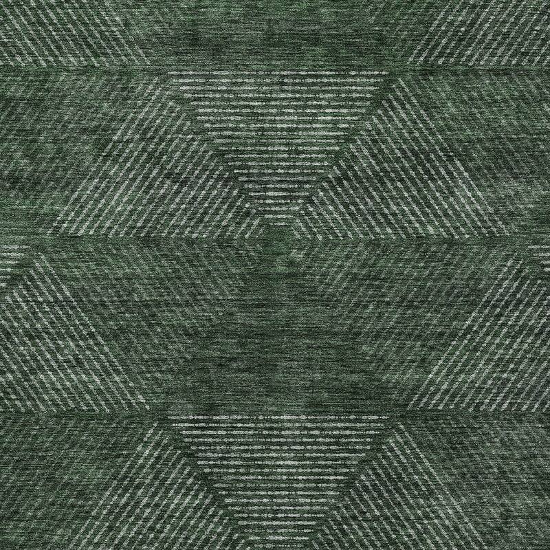 HomeRoots Geometric Transitional Rectangle Outdoor Rug