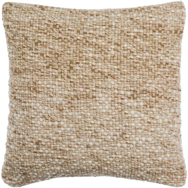 Janine Farmhouse Dot Accent Pillow - 20"L x 20"W - Polyester