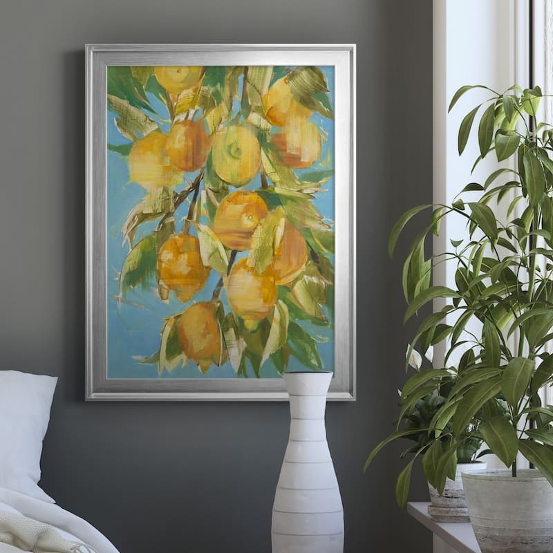LOVELY LEMON Premium Framed Canvas - Ready to Hang