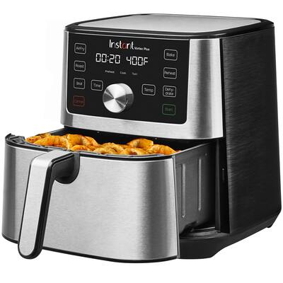 Air Fryer Oven, 6 Quart, From the Makers of Pot, 6-in-1, Broil, Roast, Dehydrate, Bake, Non-stick and Dishwasher-Safe Basket