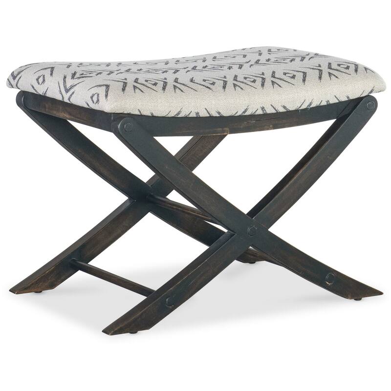 Hooker Furniture 6950-90119 Retreat 26" Wide Wood Framed Polyester - Black Sand