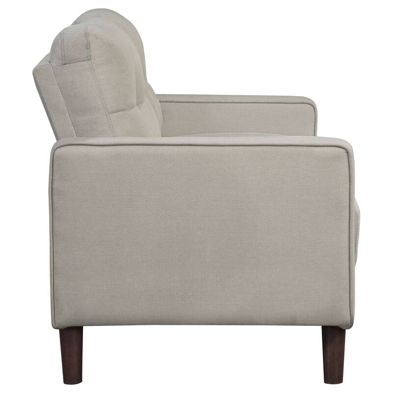 Bowen Upholstered Track Arm Tufted Sofa Set