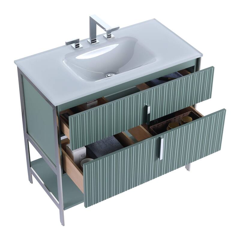 Fine Fixtures Serenity Modern bathroom vanity