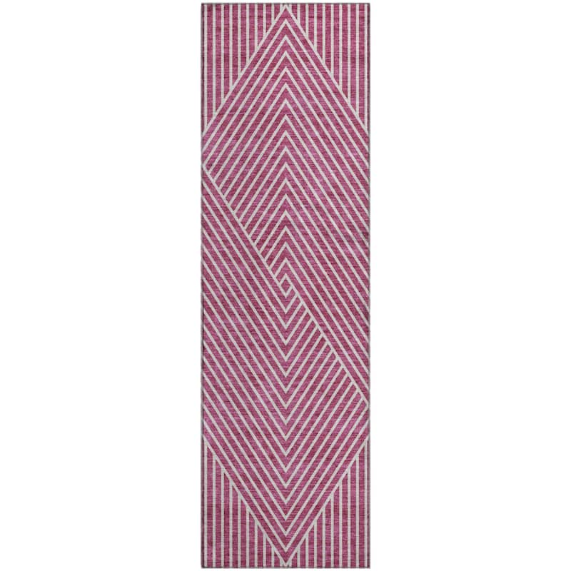 Premium Washable Super Soft Modern Geo Mayfield Rug
