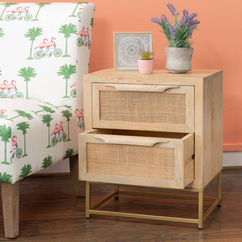 Linon Spence Two Drawer Cabinet