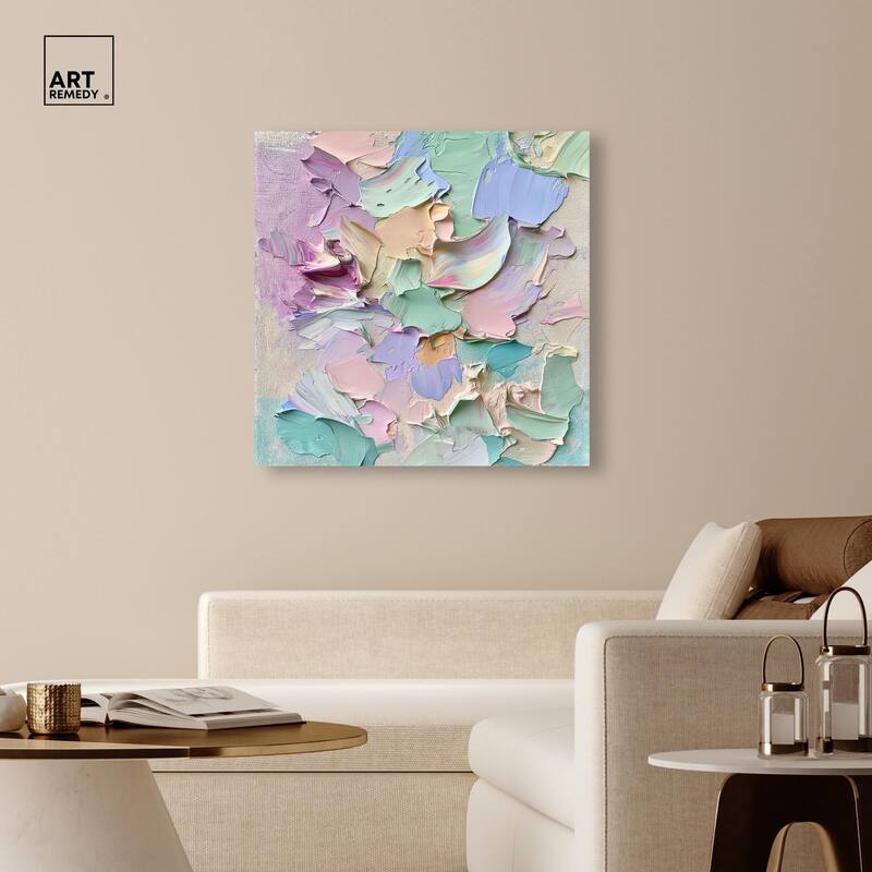 Flowing Mousse II Canvas by Art Remedy, Gallery Wrapped